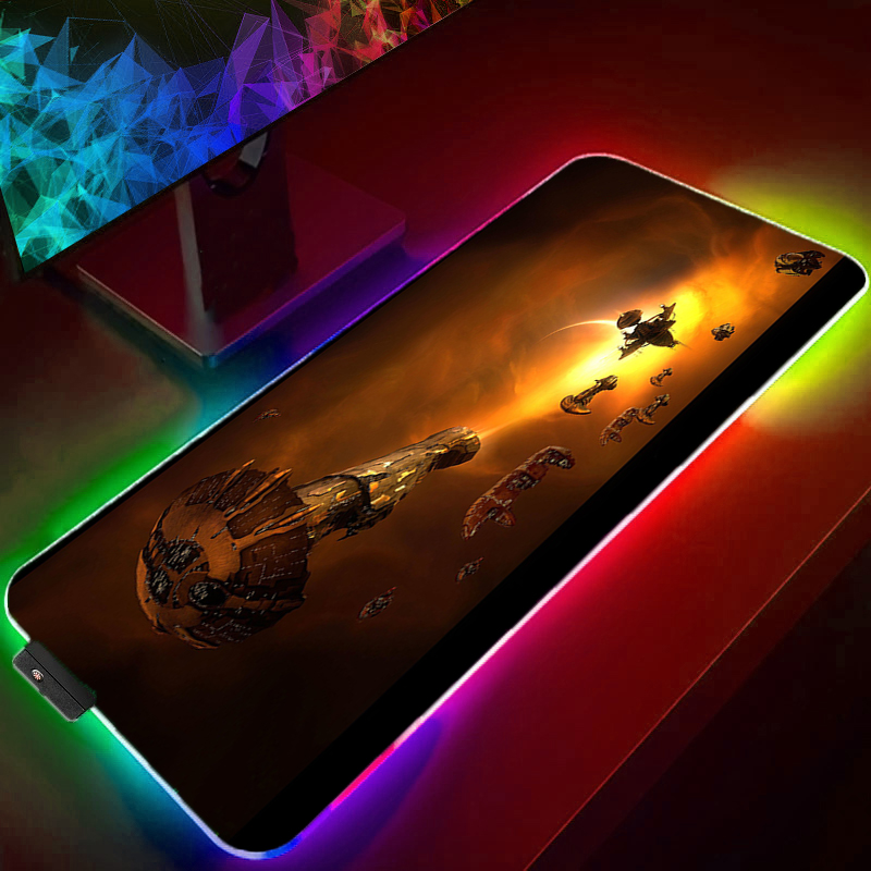 Laptop Accessories Online - RGB Mouse Pad Gamer Large gaming