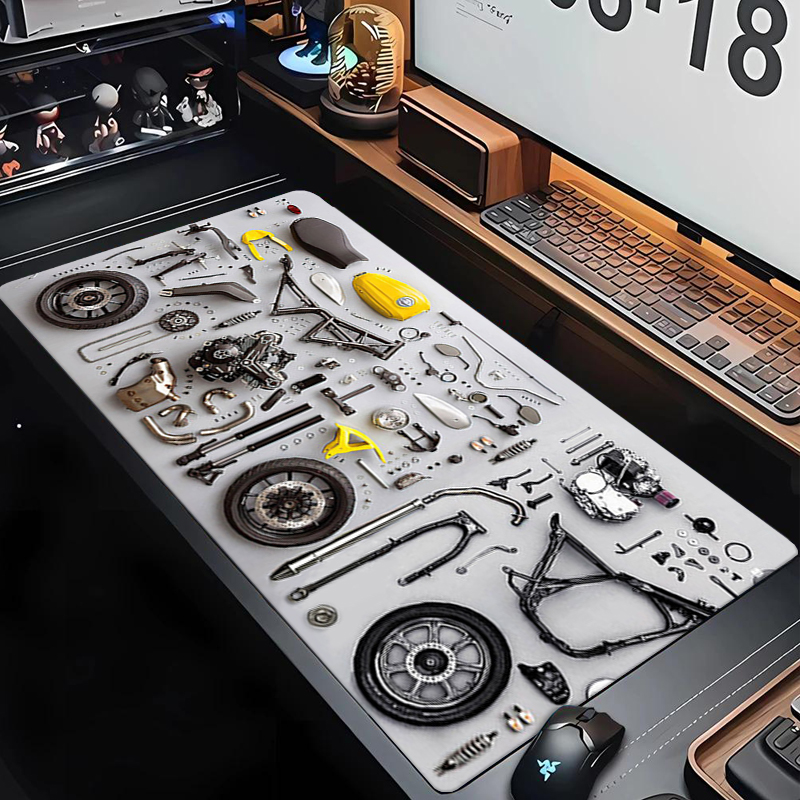 Laptop Office Accessories - Disassembly Diagram Rubber Mouse Pad Mouse