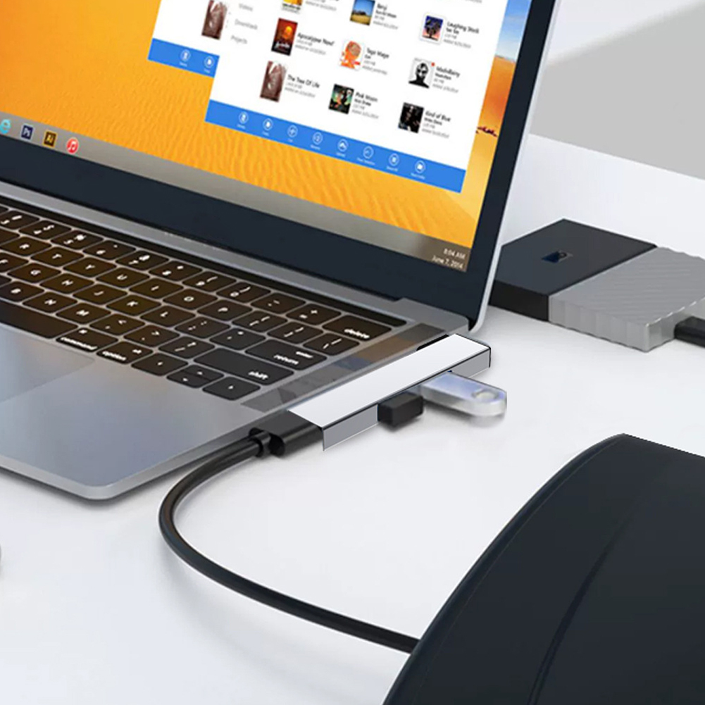3 In 1 USB 3.0 HUB 3 Ports Mul - Laptop Accessories Hub ulasan dan harga