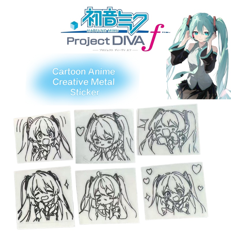 Hatsune Miku cartoon anime cha - Laptop Accessories Wholesale ulasan dan harga
