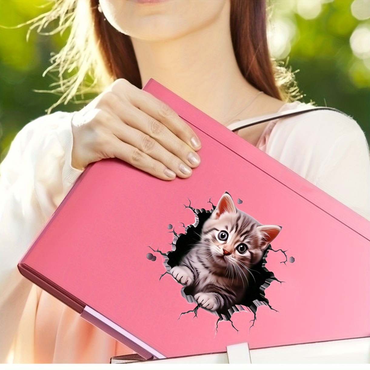 Polyvinyl Chloride Cat Pattern - Laptop Accessories Wholesale ulasan dan harga