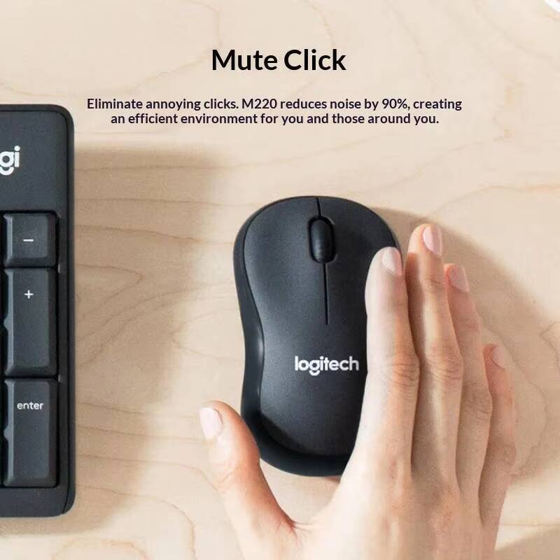 Logitech M220 Silent Wireless  - Laptop Accessories You Need ulasan dan harga