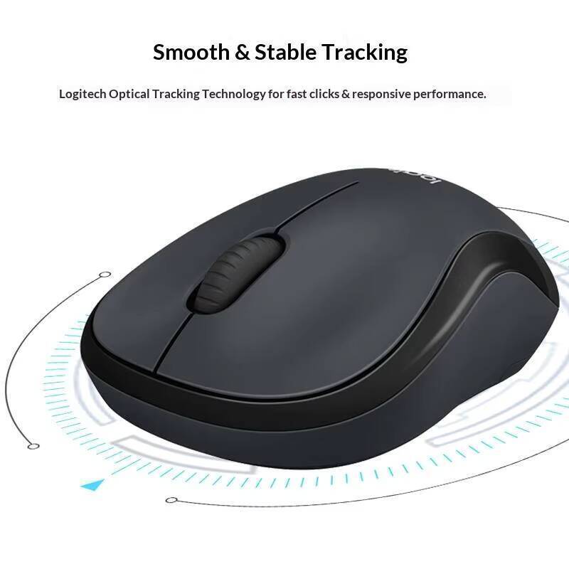 Logitech M220 Silent Wireless  - Laptop Accessories You Need ulasan dan harga