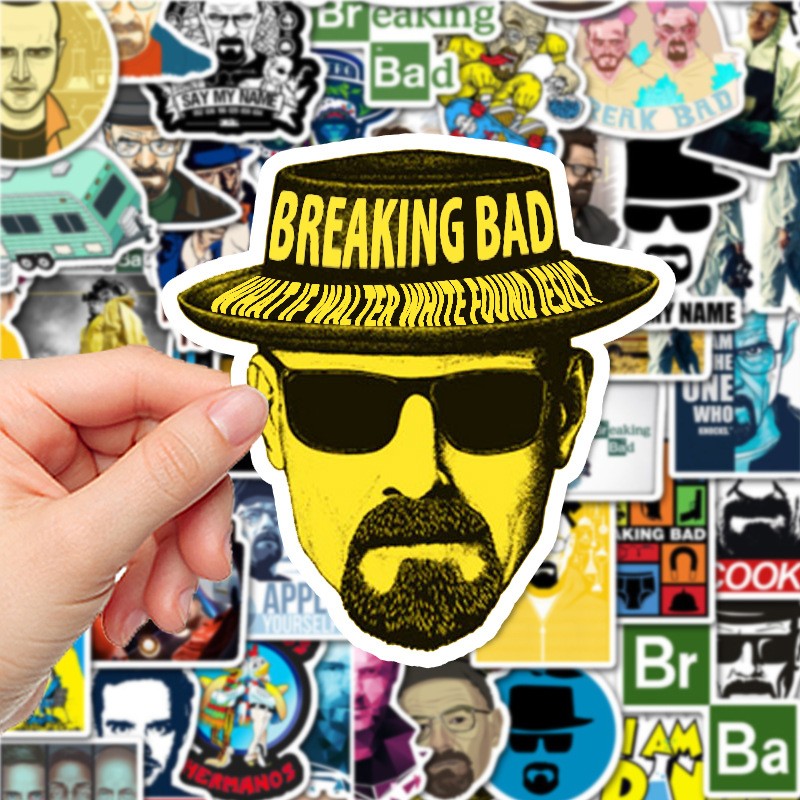 50pcs TV Show Breaking Bad Sti - Laptop Accessories Cool ulasan dan harga