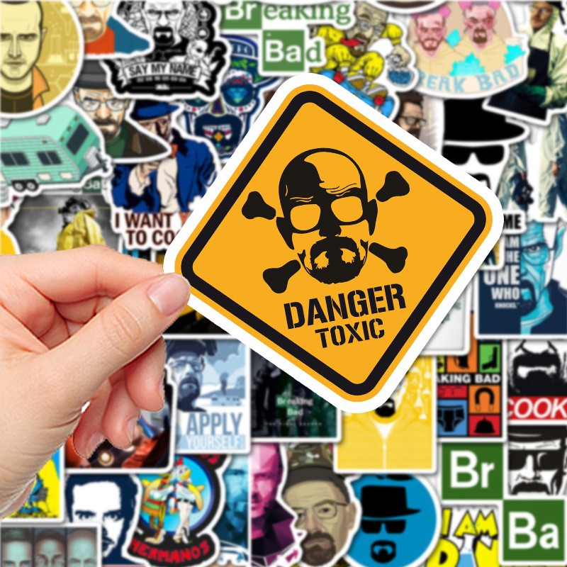 50pcs TV Show Breaking Bad Sti - Laptop Accessories Cool ulasan dan harga
