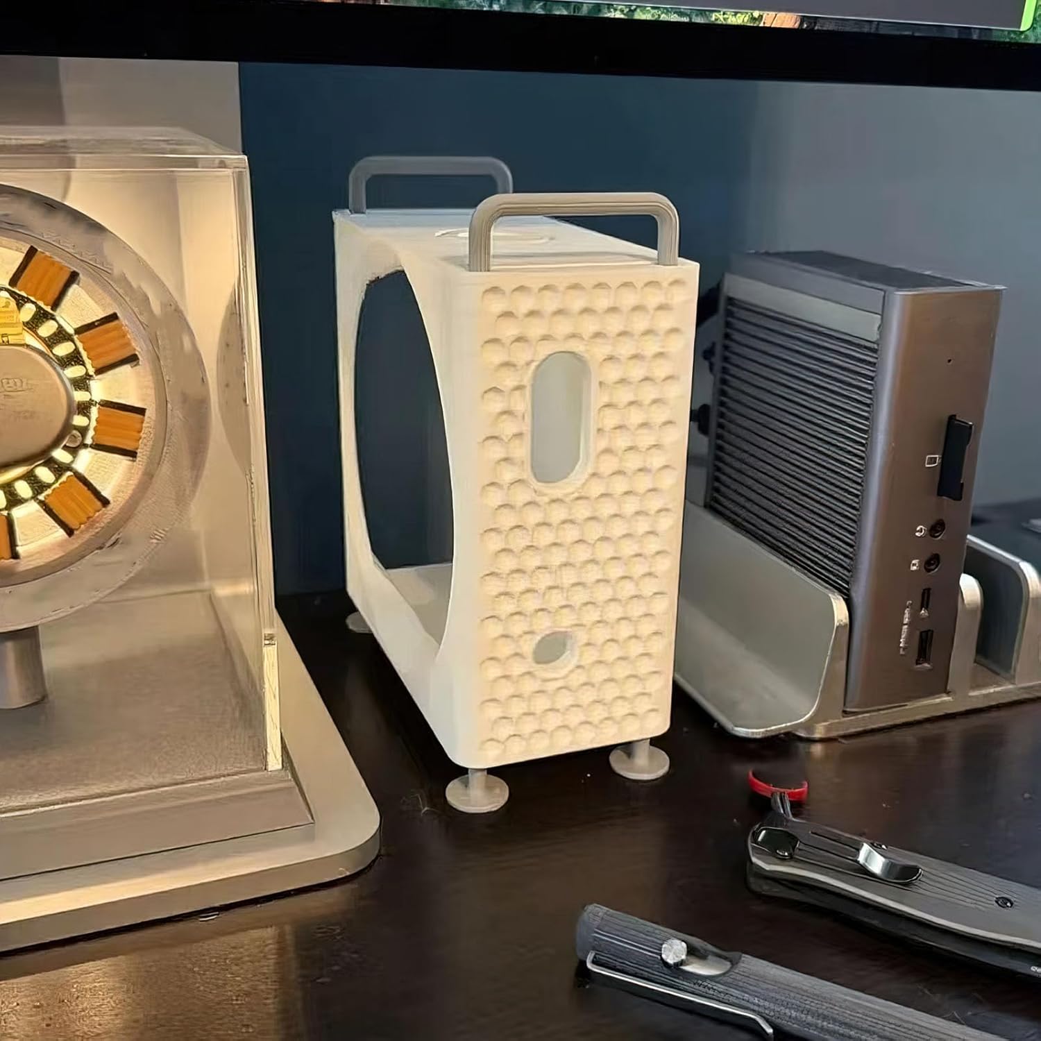 Vertical Stand Computer Case F - Laptop Accessories 3D Print ulasan dan harga