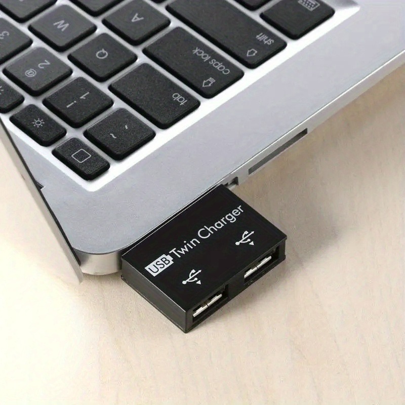 USB2.0 Splitter 1 Male To 2 Po - Laptop Accessories And Gadgets ulasan dan harga