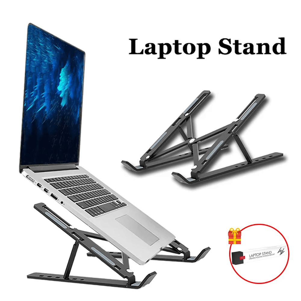 Laptop Stand Portable Foldable - Laptop Accessories And Gadgets ulasan dan harga