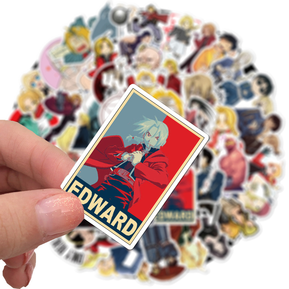 10/30/50pcs Fullmetal Alchemis - Laptop Accessories Cool ulasan dan harga