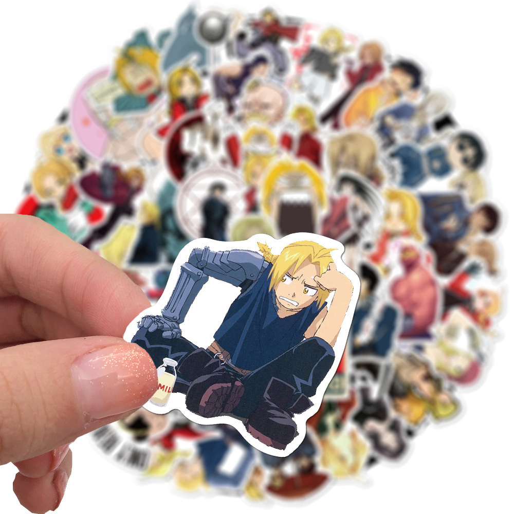 10/30/50pcs Fullmetal Alchemis - Laptop Accessories Cool ulasan dan harga