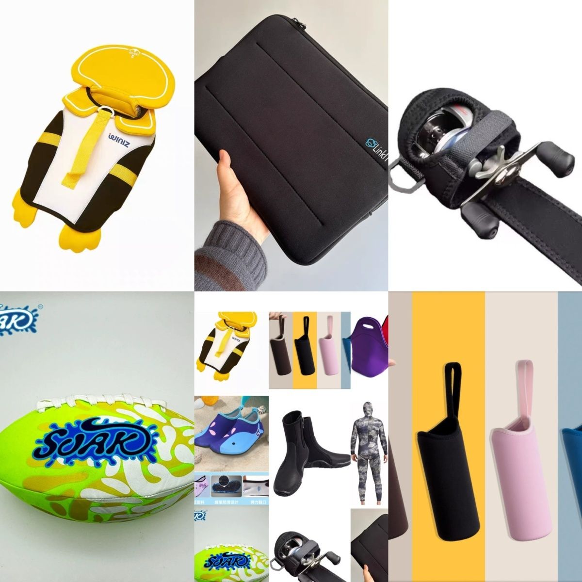 2mm Digital Printed Single-Sid - Laptop Sleeve Neoprene ulasan dan harga