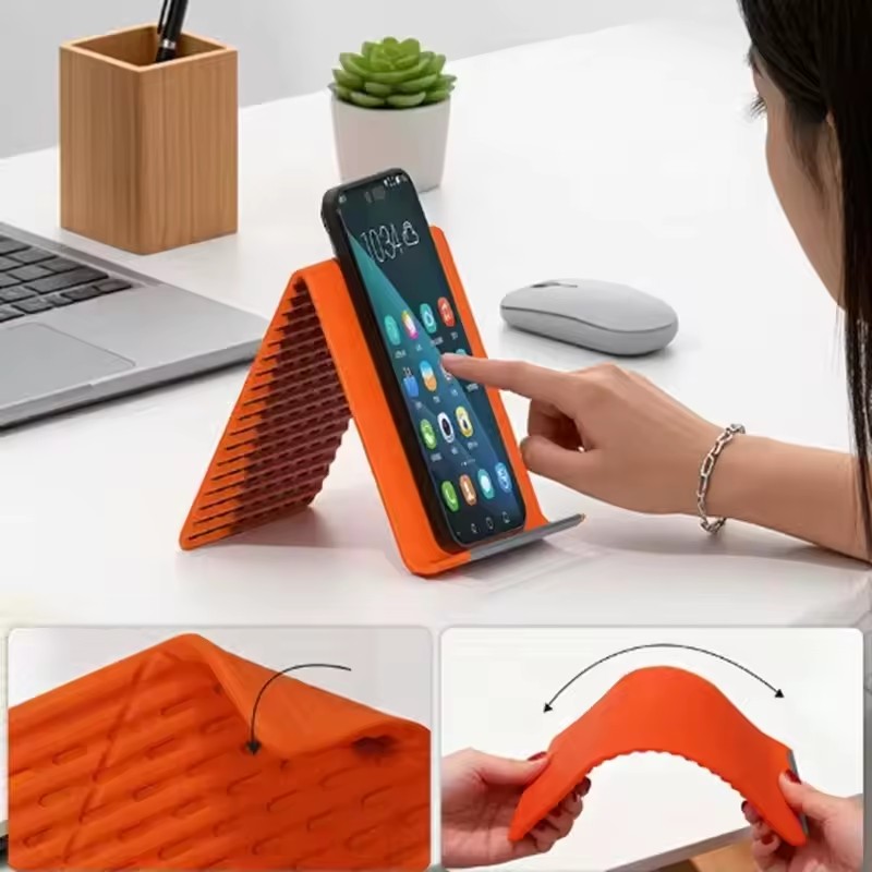 Lazy Portable Phone Stand Sili - Laptop Office Accessories ulasan dan harga