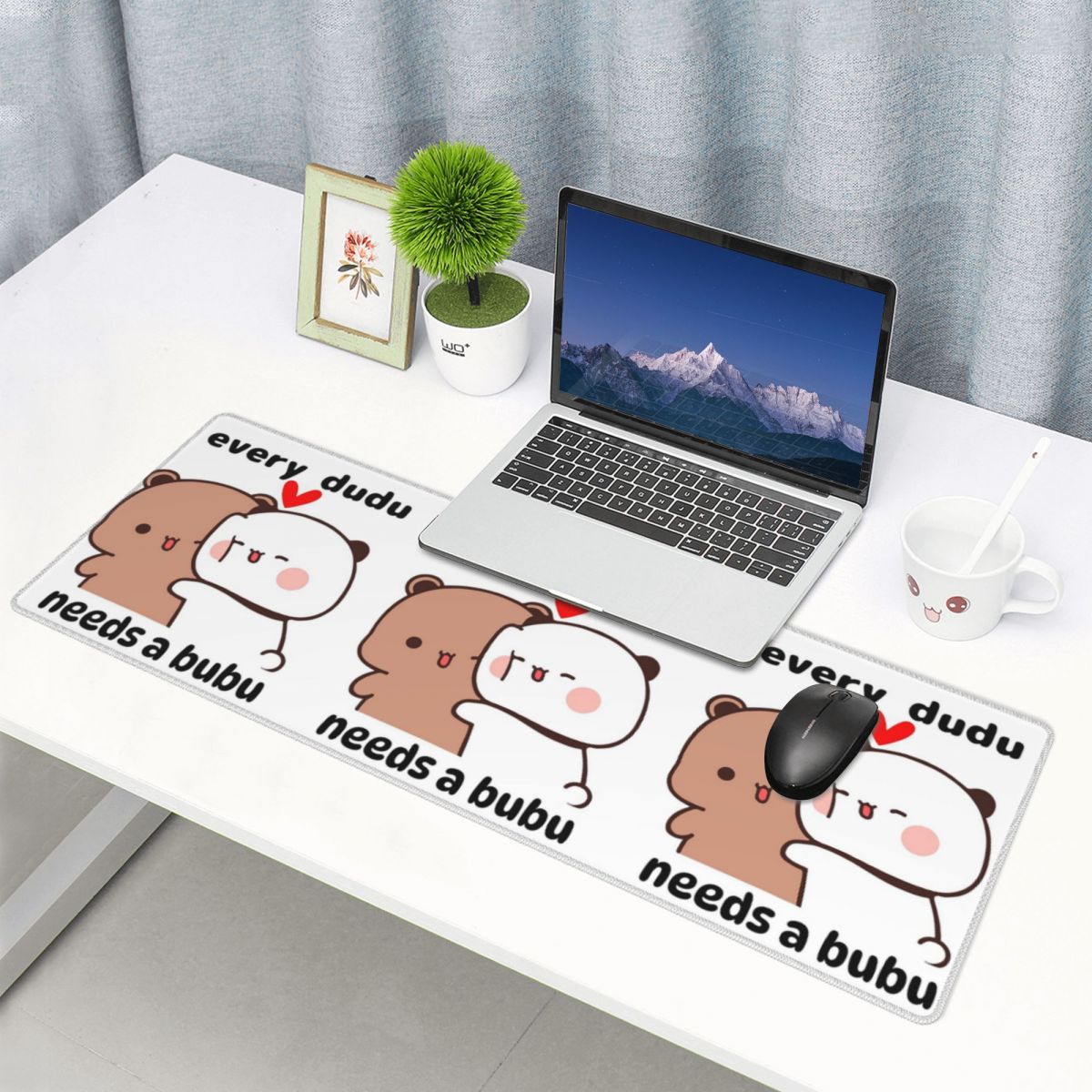 Large Mouse Pad Every Dudu Nee - Laptop Accessories You Need ulasan dan harga