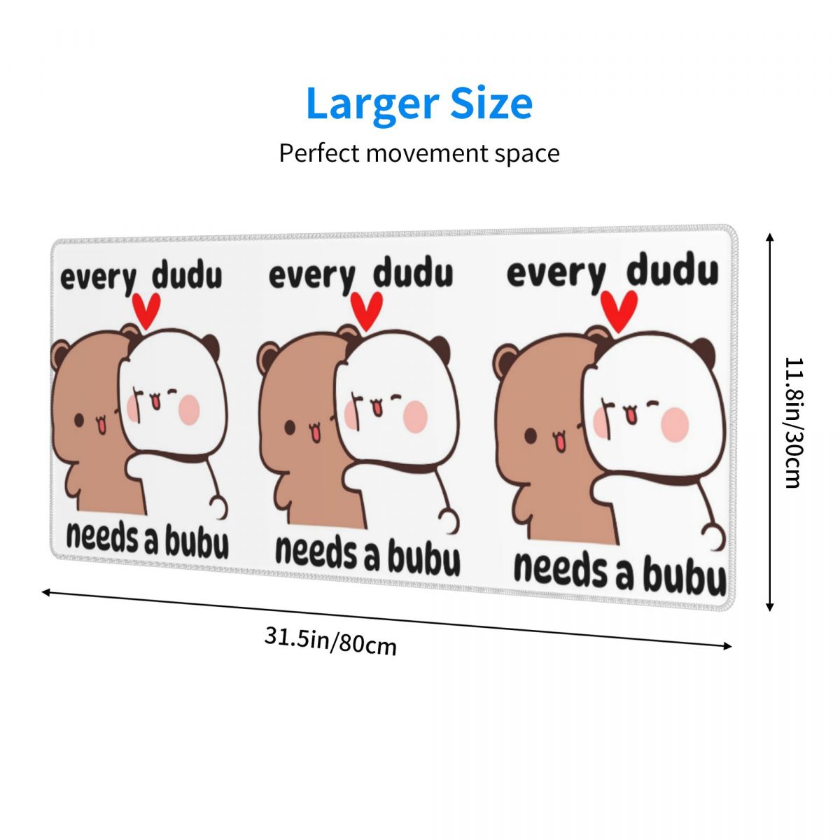 Large Mouse Pad Every Dudu Nee - Laptop Accessories You Need ulasan dan harga