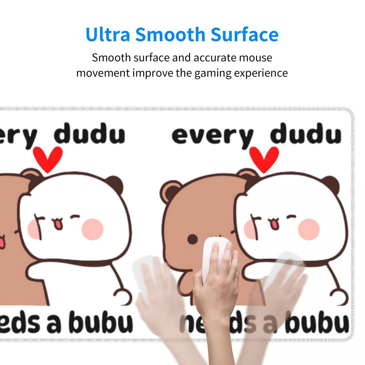 Large Mouse Pad Every Dudu Nee - Laptop Accessories You Need ulasan dan harga