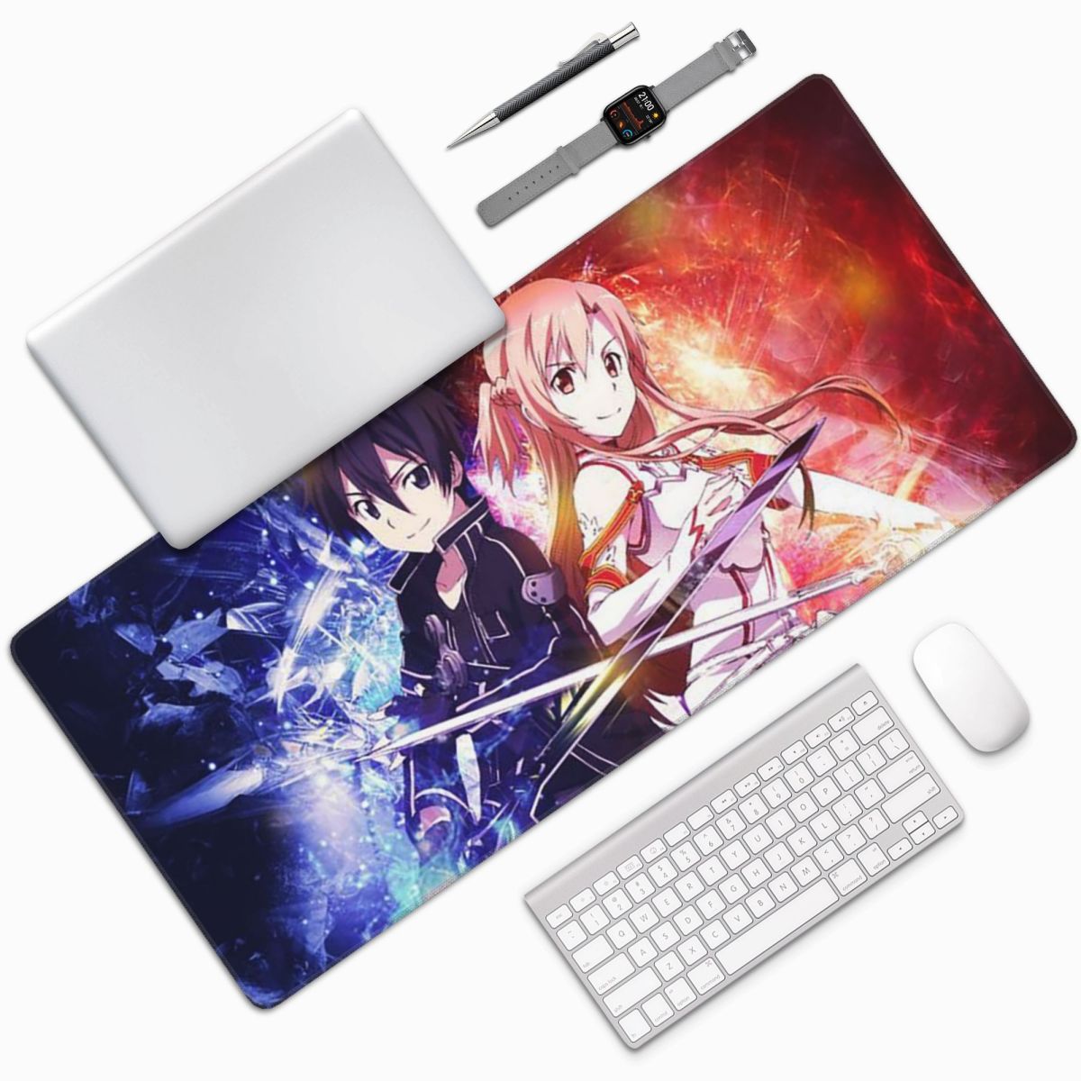 Large Mouse Pad Sword Art Onli - Laptop Accessories Online ulasan dan harga