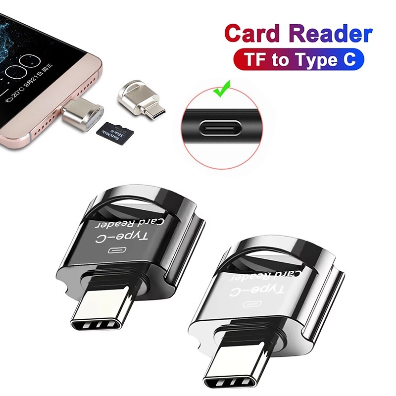 OTG Micro SD TF Card Reader Fo - Laptop Accessories And Gadgets ulasan dan harga