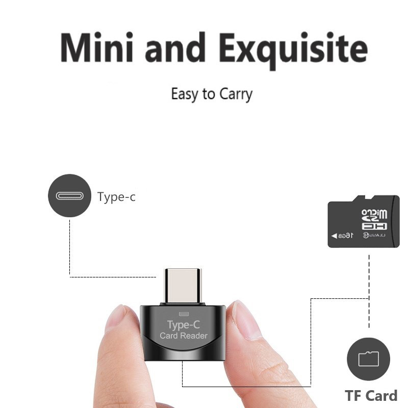 OTG Micro SD TF Card Reader Fo - Laptop Accessories And Gadgets ulasan dan harga