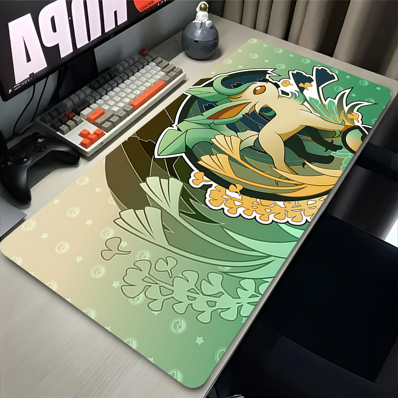 Mouse Pad Gamer P-pokemon Leaf - Laptop Accessories Cool ulasan dan harga