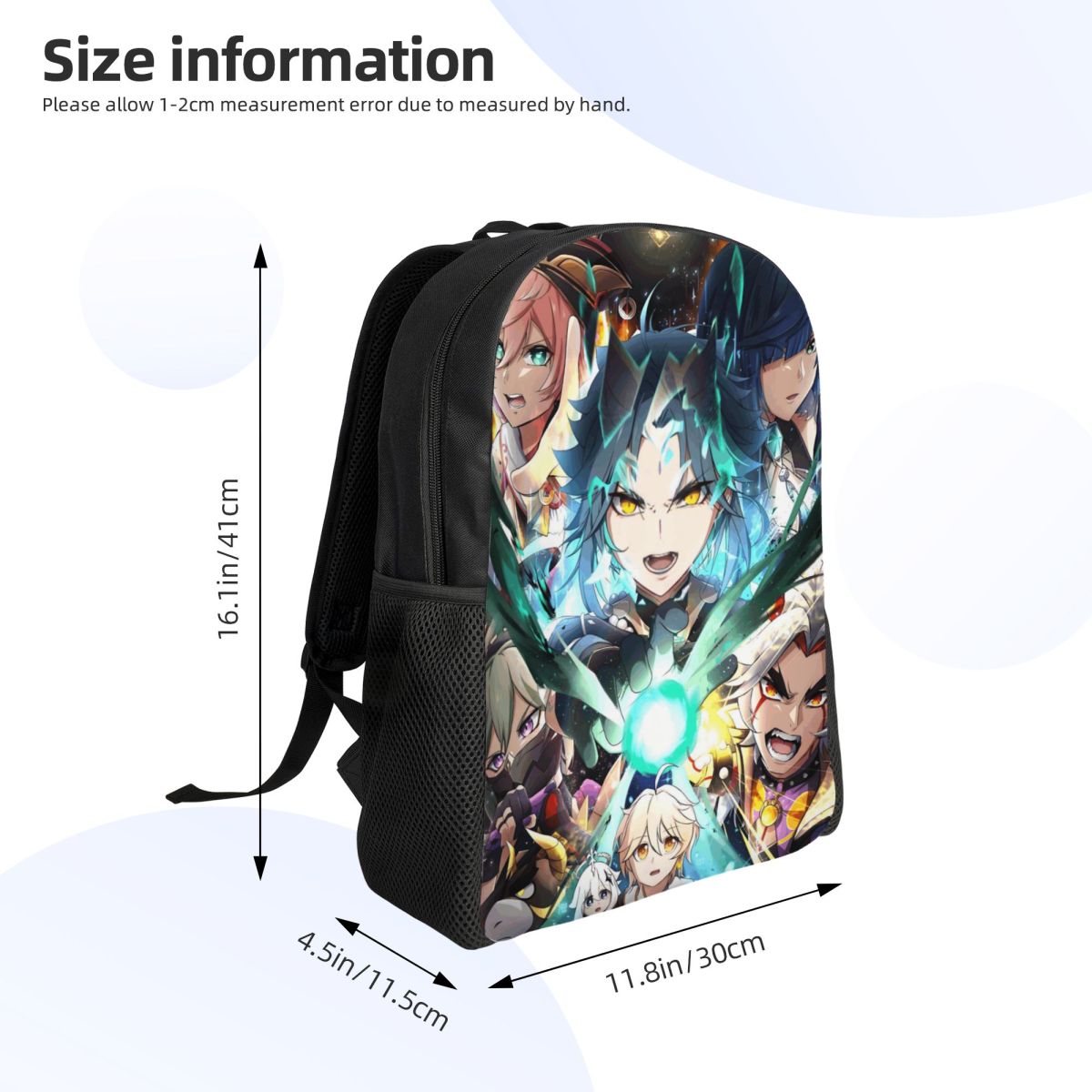 3D Print G-Genshines Comic Bac - Laptop Accessories 3D Print ulasan dan harga