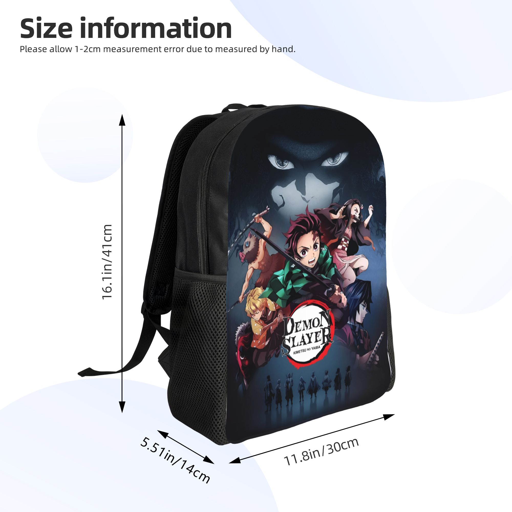 3D Print D-Demons Slayers Back - Laptop Accessories 3D Print ulasan dan harga