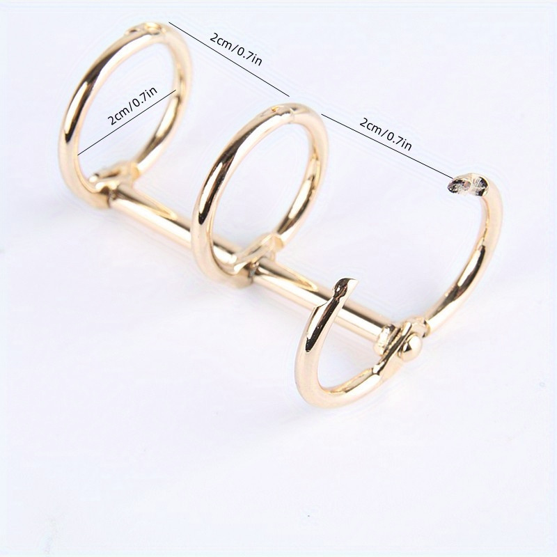 10pcs Metal Loose Leaf Book Bi - Laptop Office Accessories ulasan dan harga