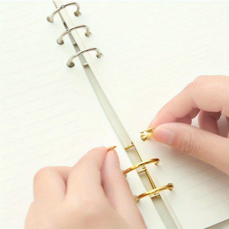 10pcs Metal Loose Leaf Book Bi - Laptop Office Accessories ulasan dan harga