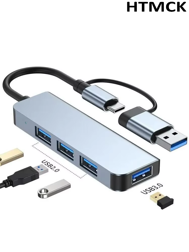 8 in 2 USB C Hub Multi Port Do - Laptop Accessories Hub ulasan dan harga