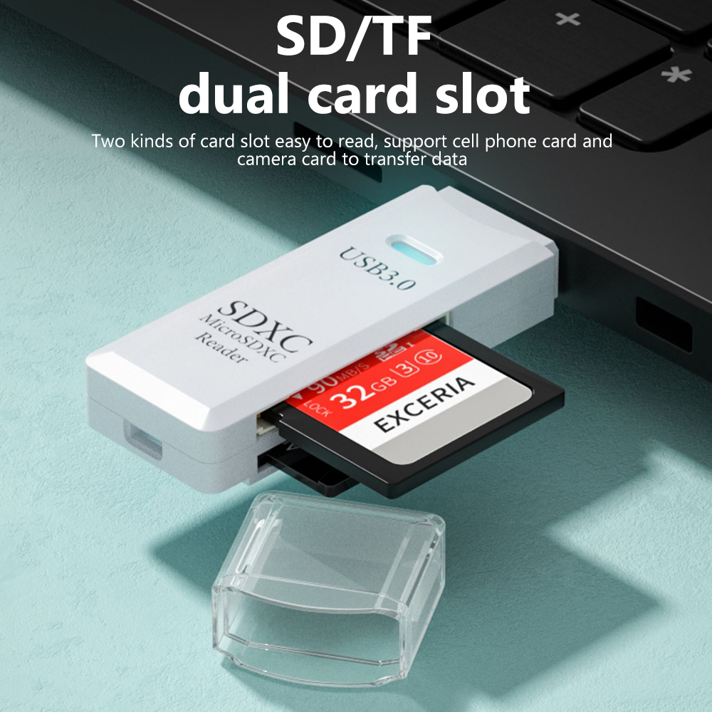 NNBILI 2 IN1Card Reader USB3.0 - Laptop Accessories And Gadgets ulasan dan harga