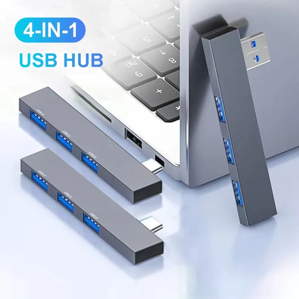 Multi USB Splitter OTG Adapter - Laptop Accessories Hub ulasan dan harga