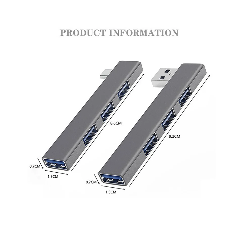 Multi USB Splitter OTG Adapter - Laptop Accessories Hub ulasan dan harga