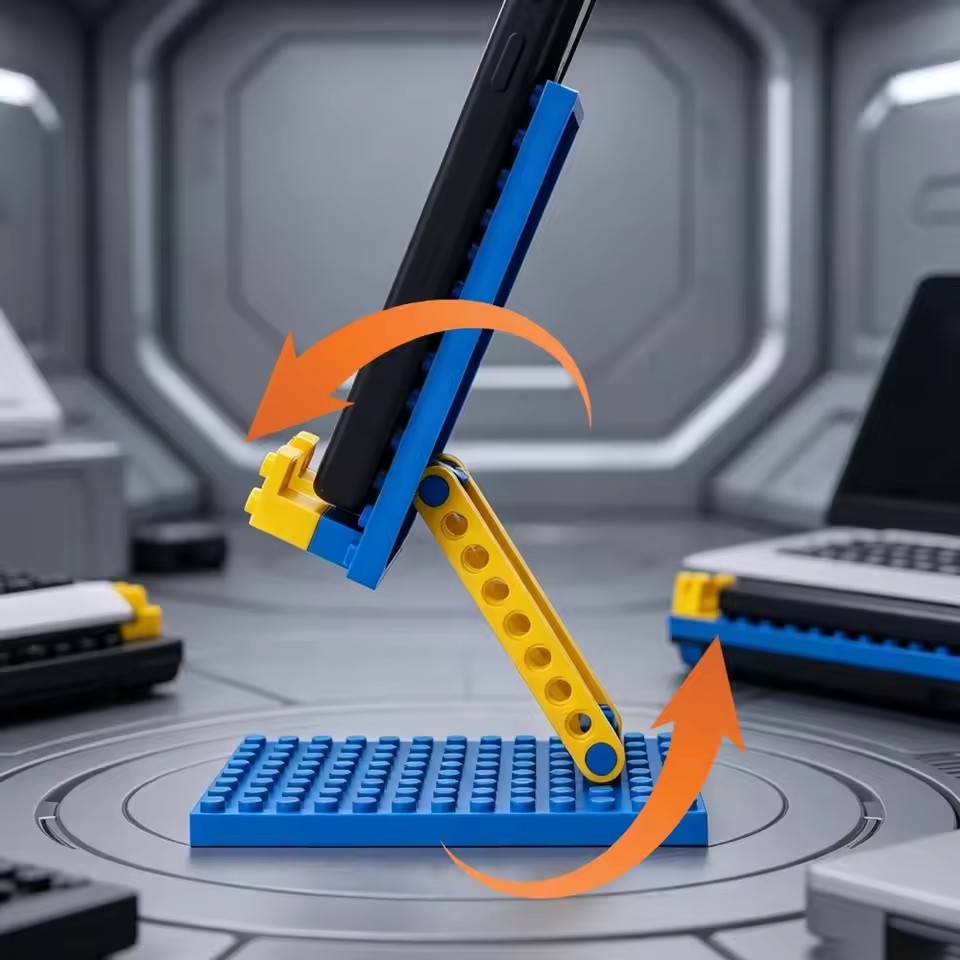 Flexible Folding Phone Holder  - Laptop Office Accessories ulasan dan harga