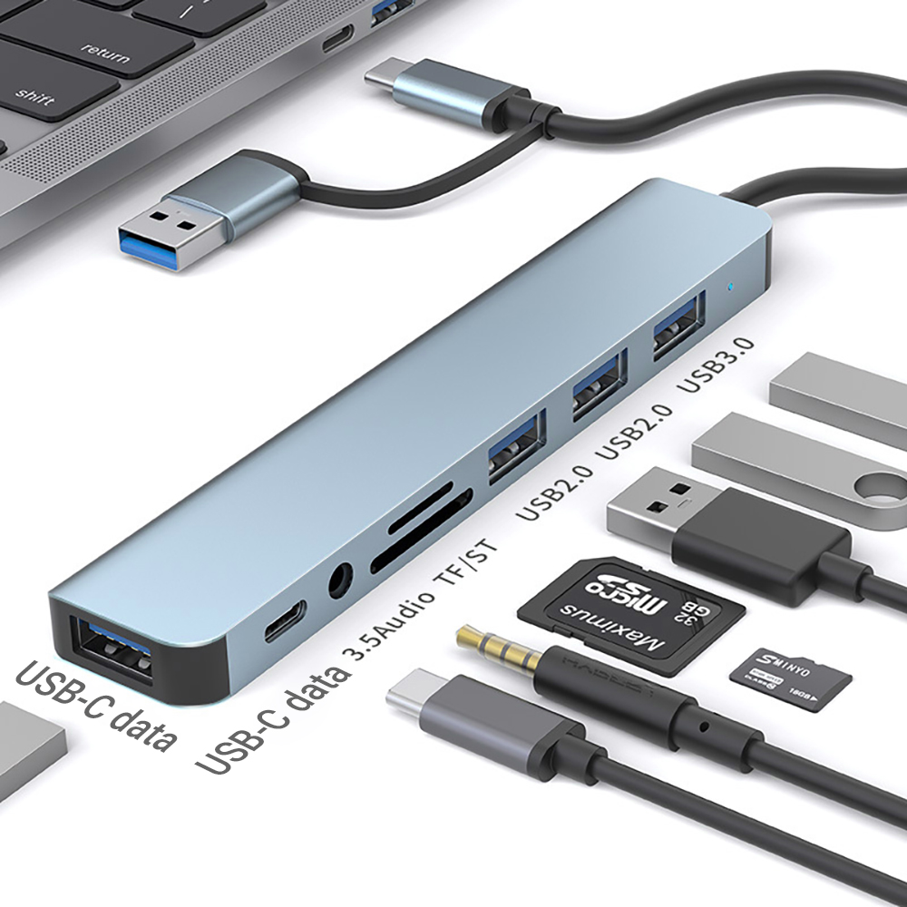 9-in-1 Dual Head USB Docking S - Laptop Accessories You Need ulasan dan harga