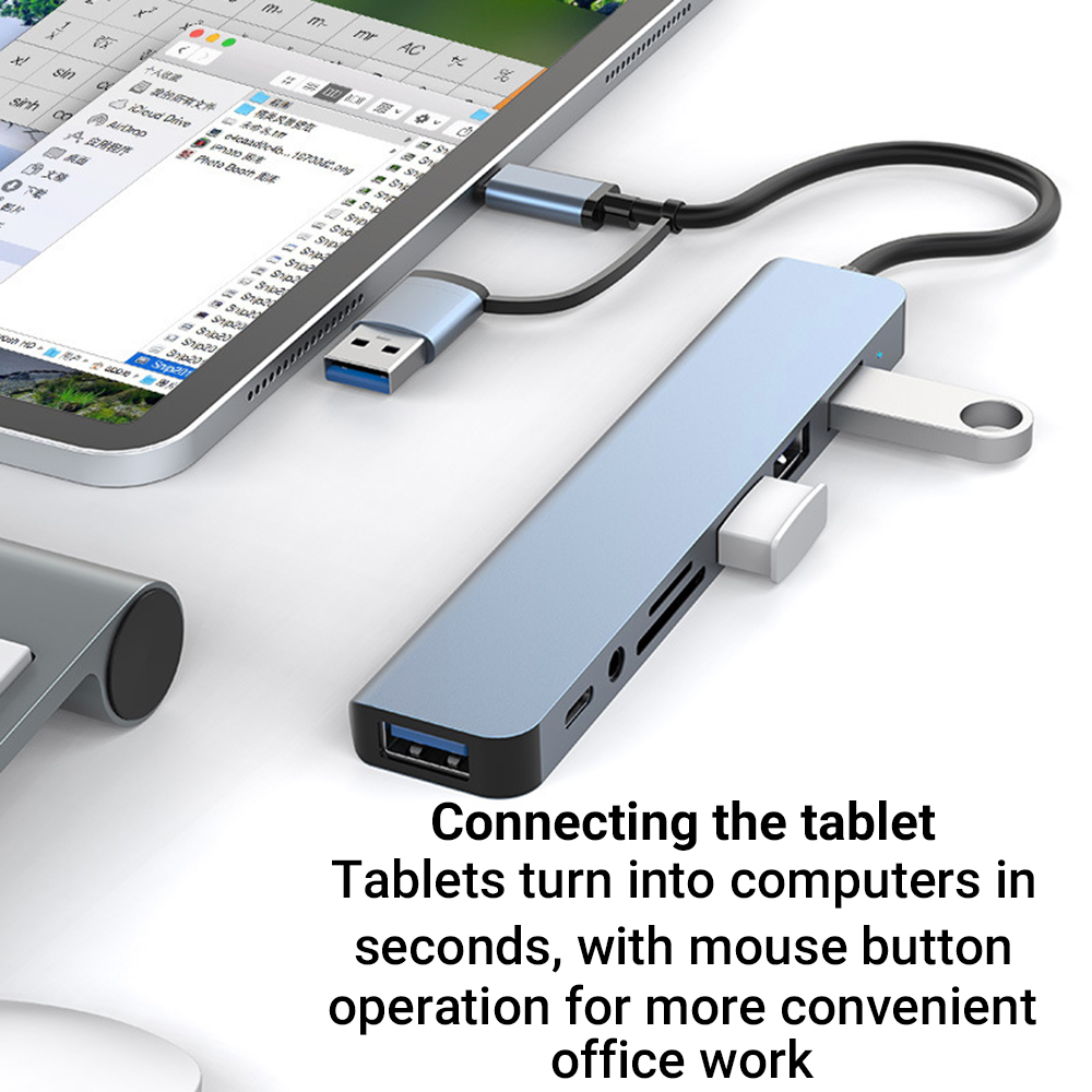 9-in-1 Dual Head USB Docking S - Laptop Accessories You Need ulasan dan harga