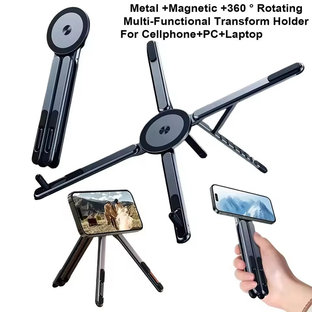 Portable Magnetic Phone Holder - Laptop Office Accessories ulasan dan harga