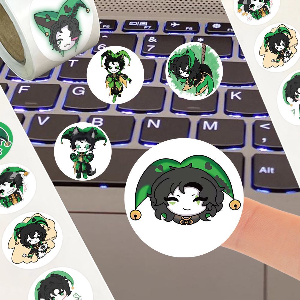 500Pc/Roll Anime The Freak Cir - Laptop Accessories Wholesale ulasan dan harga