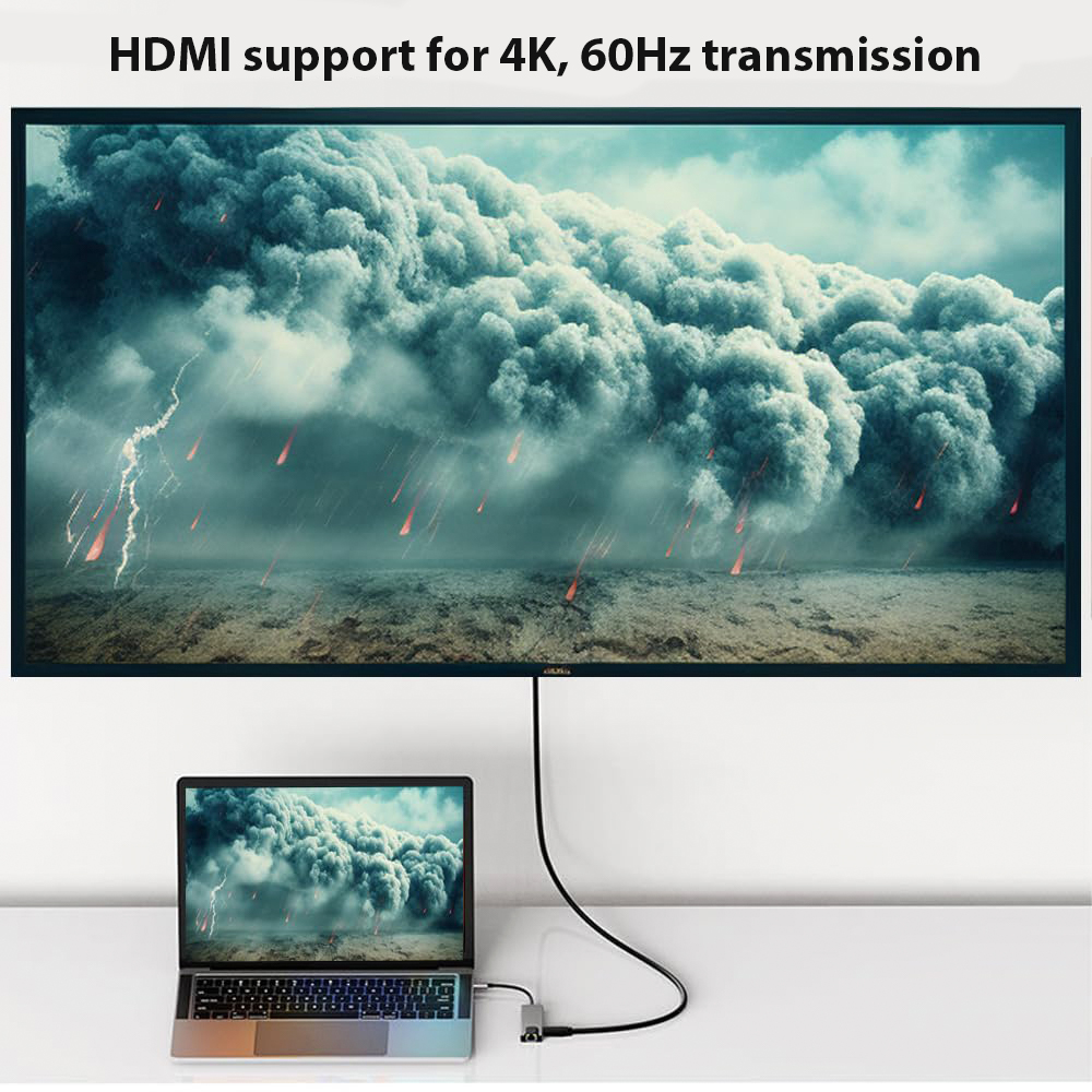 HUB USB Type C 3.0 Adapter Sup - Laptop Accessories Hub ulasan dan harga