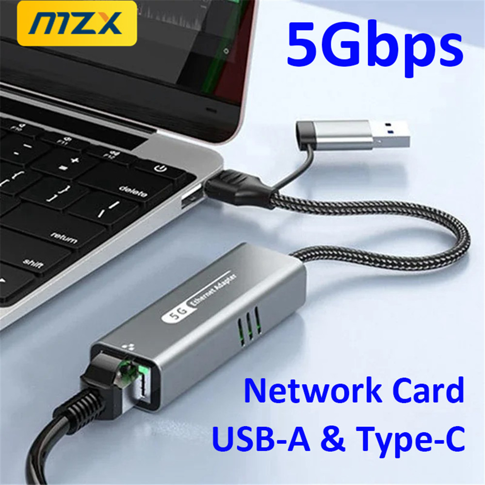 MZX 5000Mbps 5G Network Card U - Laptop Accessories And Gadgets ulasan dan harga