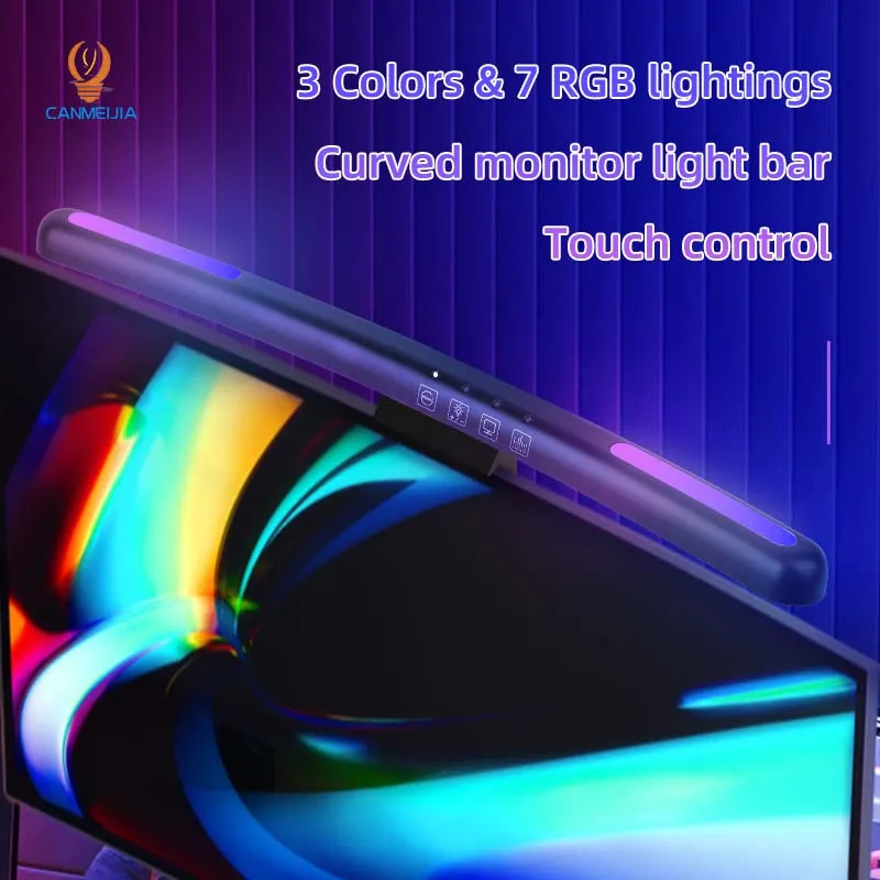 Curved LED Monitor Light Bar U - Laptop Accessories Rgb ulasan dan harga