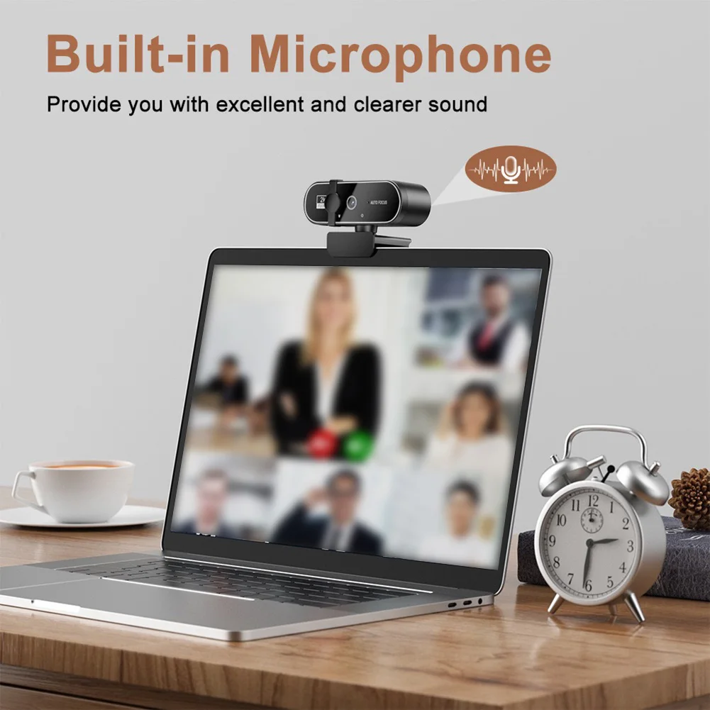 4K HD Webcam For Online Classe - Laptop Accessories Online ulasan dan harga