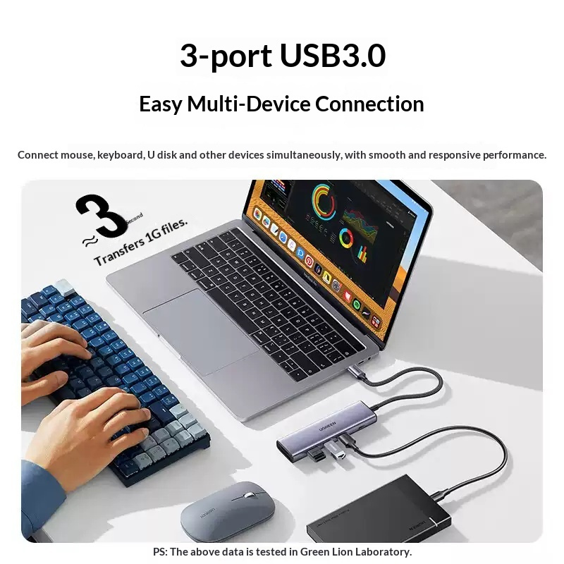 UGREEN 25040 USB C Hub Card Re - Laptop Accessories Hub ulasan dan harga